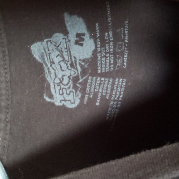 Fox logo, black short sleeve t-shirt, size M - Picture 3 of 4